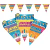 Guirlande Fanions "Joyeux Anniversaire"