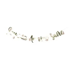 Guirlande Joyeux Anniversaire - Collection Boho Blush et Or
