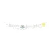 Guirlande Lettres " Happy Birthday " Nuage & Arc-en-Ciel