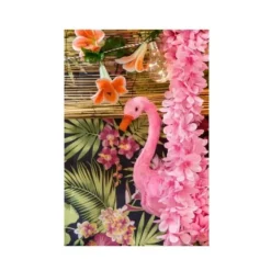 Guirlande orchidées artificielles 168 cm - rose