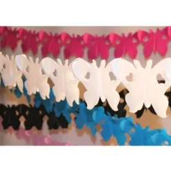 Guirlande Papillon - Blanc