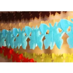 Guirlande Papillon - Bleu Ciel