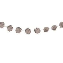 Guirlande Pompons - Taupe