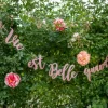 Guirlande Rose Gold - La vie est belle quand on s'aime