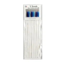 Guirlande 5 tassels - Blanc