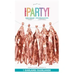 Guirlande Tassels - 2,75 m - Rose Gold