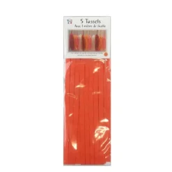 Guirlande 5 tassels - Orange