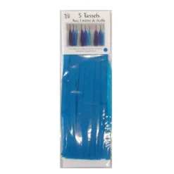 Guirlande 5 tassels - Turquoise