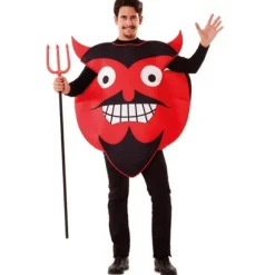 Halloween – Déguisement Adulte – Émoticône Diable