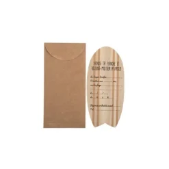 8 invitations avec enveloppes - Collection Beach and Surf Party