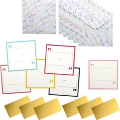 6 invitations personnalisables à gratter