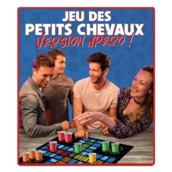 Jeu à boire - Jeu des petits chevaux - Collection SOS Apéro