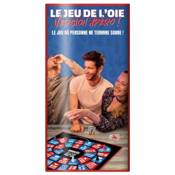 Jeu à boire - Le Jeu de l'Oie - Collection SOS Apéro