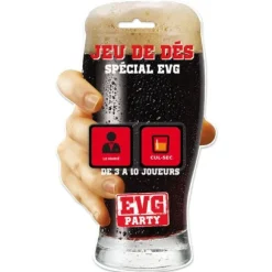 Jeu de dés - Collection EVG Party