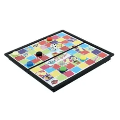 "Jeu de l'oie" pliable et magnétique