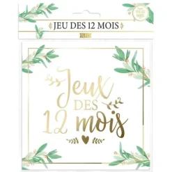 Jeu des 12 mois - Vive les mariés