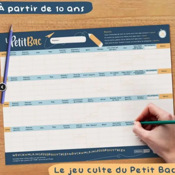 Jeu du Petit Bac