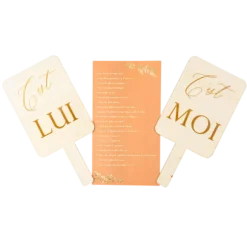 Jeu "Elle et Lui" - Collection Jolis Brins - Couleur au choix