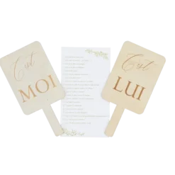 Jeu "Elle et Lui" - Collection Jolis Brins - Couleur au choix