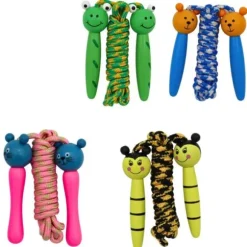 Jeu en bois - Corde à sauter - Animal - 2,10 m - Modèle Aléatoire