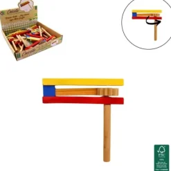 Jeu en bois - Crécelle - 11 cm