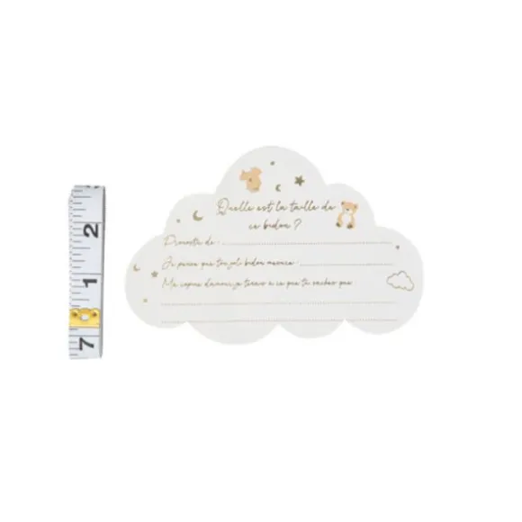 Jeu Taille Bidon - 10 Cartes et 1 Mètre - Collection Baby Nude