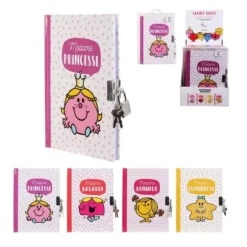 Journal intime avec cadenas - Monsieur Madame™ - Madame au choix