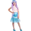 Jupe et serre-tête de Sirène pour fille - Taille unique