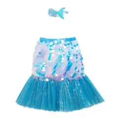 Jupe et serre-tête de Sirène pour fille - Taille unique