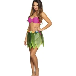 Jupe Hawaïenne Feuilles de Bananier