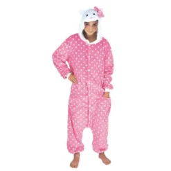 Kigurumi Chat Rose - Enfant - Taille au choix