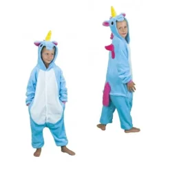 Kigurumi Licorne Bleue Enfant - Taille au Choix