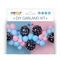 Kit arche à ballons Gender Reveal