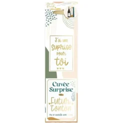 Kit Bouteille Annonce - Cuvée Surprise du Futur Tonton - Collection Annonce de Grossesse