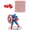 Kit déco de gâteau - Captain America