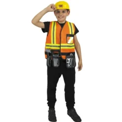 Kit de déguisement de Chef de Chantier pour enfant