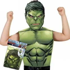 Kit déguisement Avengers - Hulk - 3-6 ans