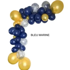 Kit Guirlande de 50 Ballons Organiques de 5 mètres - Couleur au Choix
