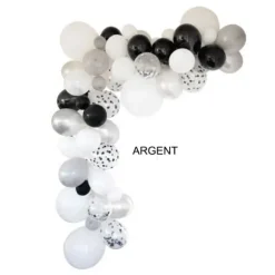 Kit Guirlande de 50 Ballons Organiques de 5 mètres - Couleur au Choix