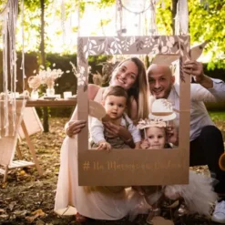 Kit Photobooth Mariage - Cadre et 13 pièces