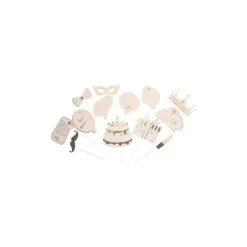 Kit photobooth 13 pièces - Collection Boho Blush et Or