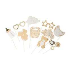 Kit Photobooth - 11 Pièces - Collection Baby Nude