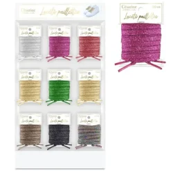 Lacets à paillettes - Couleur Aléatoire