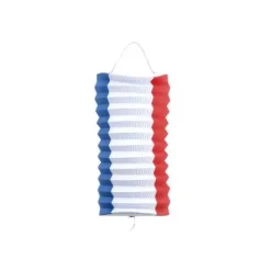 Lampion Cylindrique Tricolore - France