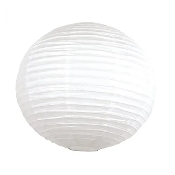 Lanterne Japonaise en Papier Blanche - 80 cm