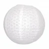 Lanterne Japonaise en papier de 50 cm - Dentelle Vintage