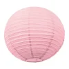 Lanterne japonaise en papier rose vintage - 35 cm