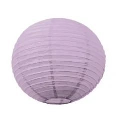 Lanterne Japonaise en Papier Lavande - 15 cm