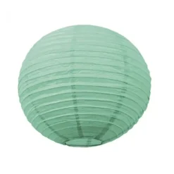 Lanterne Japonaise en Papier Vert Menthe - 50 cm