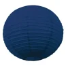 Lanterne Japonaise en Papier Bleu Nuit - 50 cm